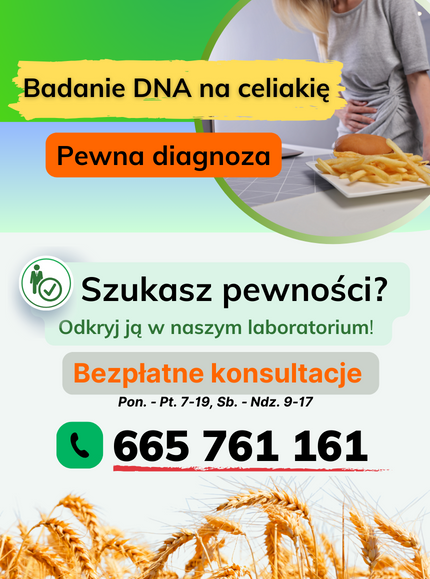 Badanie celiakia Bielsko-Biała