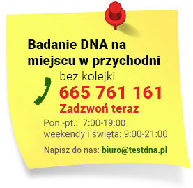 Badanie DNA na miejscu w przychodni