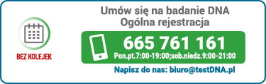 Badanie DNA na miejscu w przychodni Badanie DNA na miejscu w przychodni