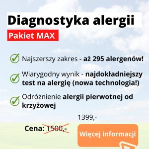 diagnostyka alergii,  diagnoza alergii
