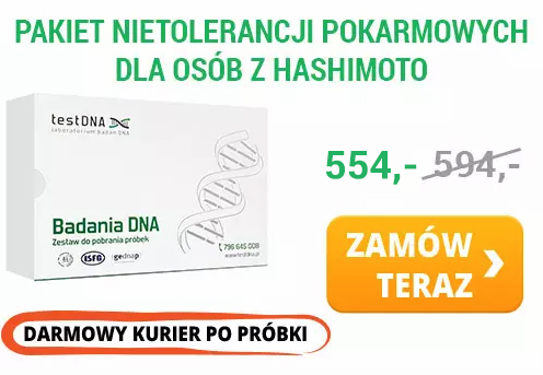 Pakiet nietolerancji pokarmowych niedoczynność tarczycy, niedoczynność tarczycy a nietolerancje pokarmowe, niedoczynność tarczycy a celiakia
