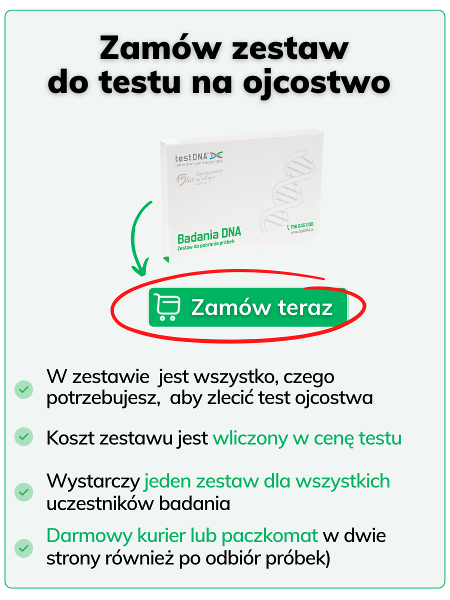 Zamów zestaw do testu na ojcostwo