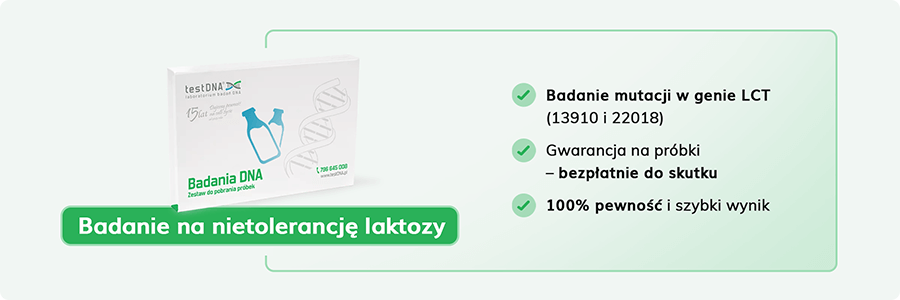 Badanie na nietolerancję laktozy