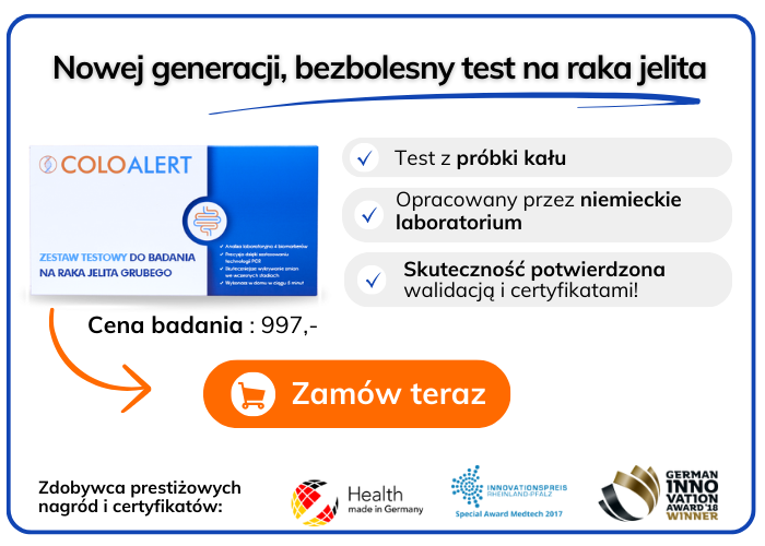 Nowej generacji test na raka jelita grubego