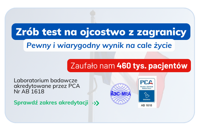 Francja testy na ojcostwo – czy mogę wykonać test za granicą