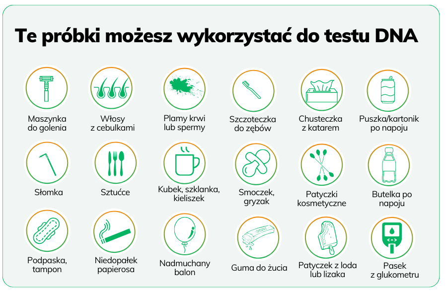 Mikroślady do badania ojcostwa