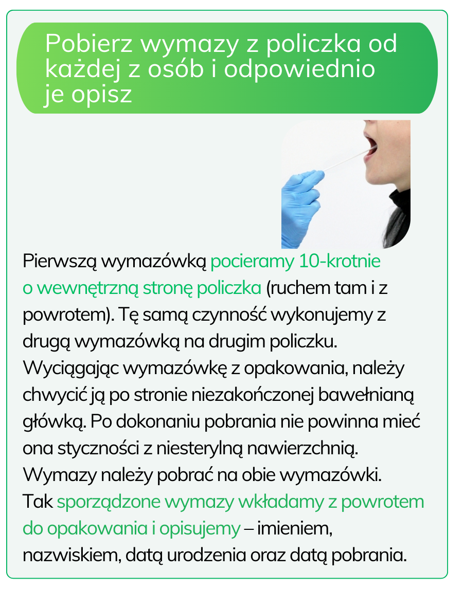 Instrukcja jak pobrać wymaz 1 mob