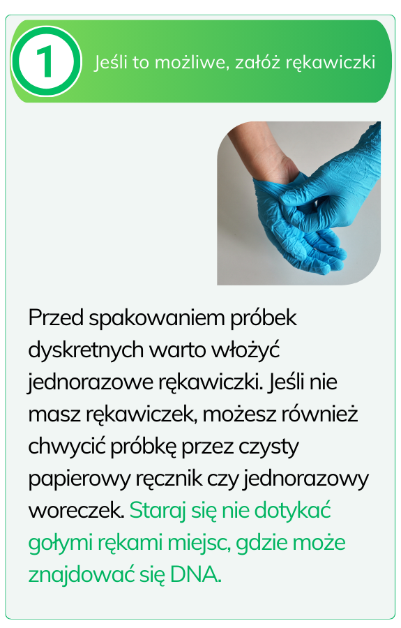 Instrukcja jak pobrać wymaz z próbek dyskretnych mob