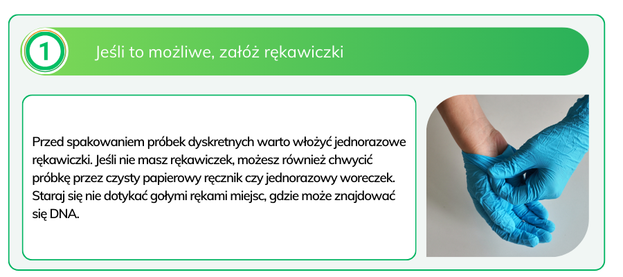 Instrukcja jak pobrać wymaz z próbek dyskretnych