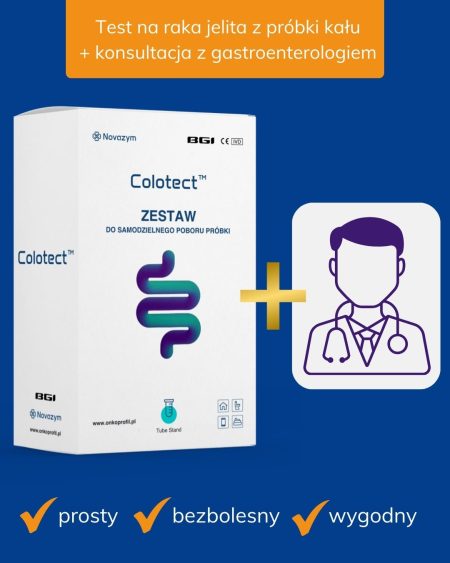 Colotect tet na raka jelita grubego plus konsultacja lekarska