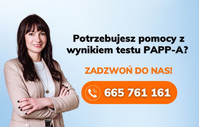 Zły wynik testu PAPP-A