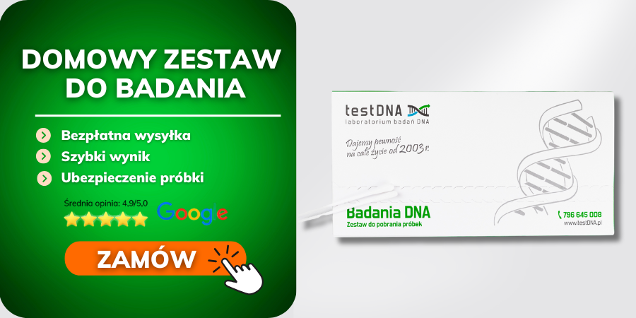 badanie dna bez wychodzenia z domu