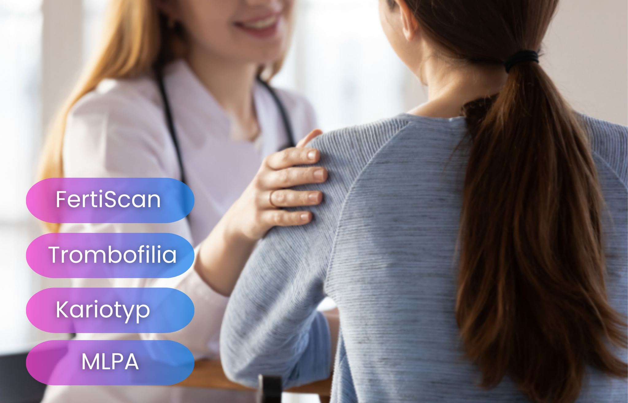 Konsultacja medyczna po poronieniu – omówienie badań: Fertiscan, trombofilia, kariotyp, MLPA