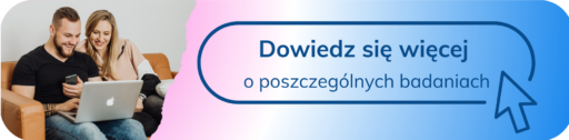 Dowiedz się więcej o poszczególnych badaniach – para przegląda informacje