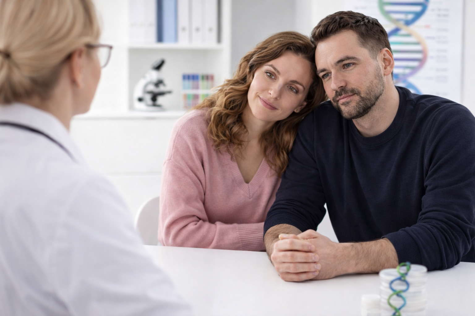 Badanie zgodności genetycznej pary przed planowaną ciążą – konsultacja w gabinecie