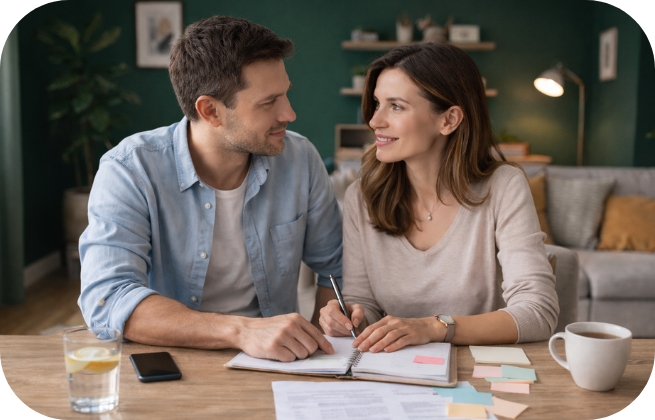 para cieszy się ze znalezienia rozwiązania, badanie niepłodności