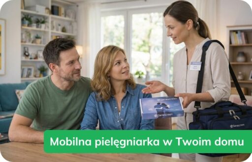 GeneScreen - wizyta mobilnej pielęgniarki w domu