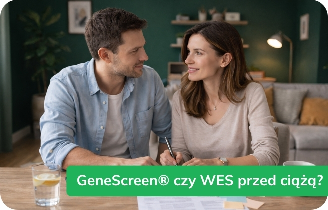 GeneScreen® czy WES przed ciążą?