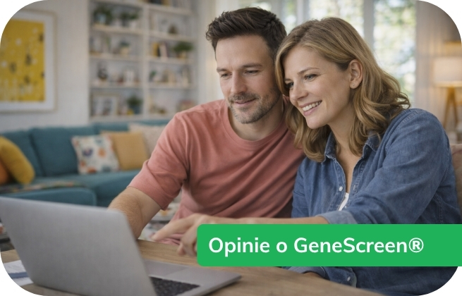 Opinie o GeneScreen® para czyta o badaniu w internecie