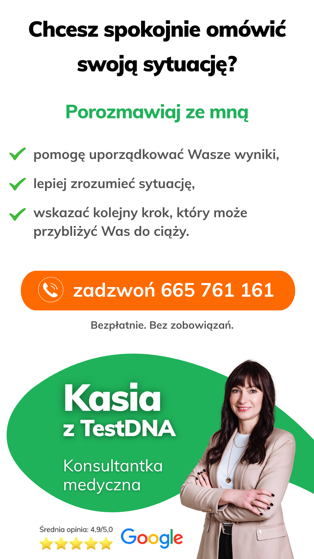 Bezpłatna konsultacja medyczna bez zobowiązań – zadzwoń do konsultantki