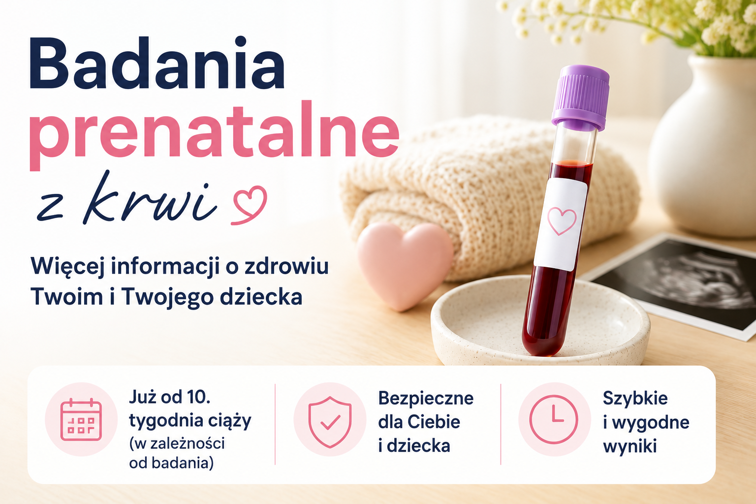 badania prenatalne z krwi