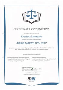 certyfikat testdna