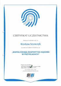 certyfikat testdna