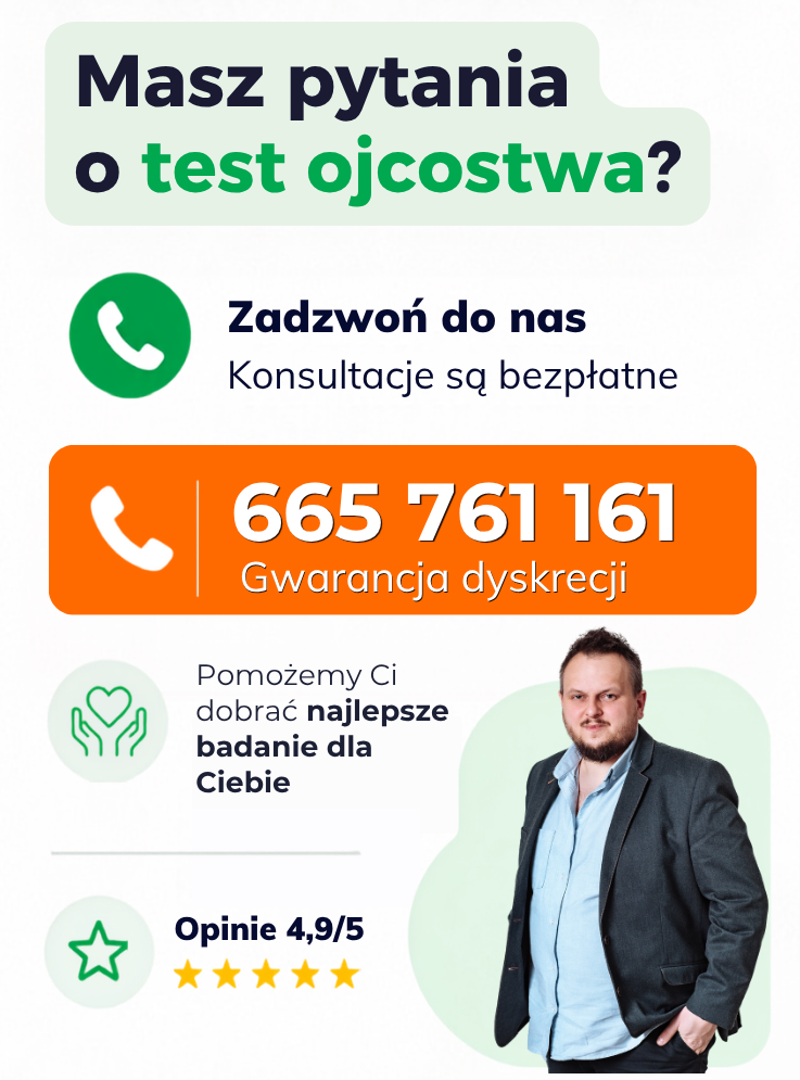 Test na ojcostwo zadzwoń