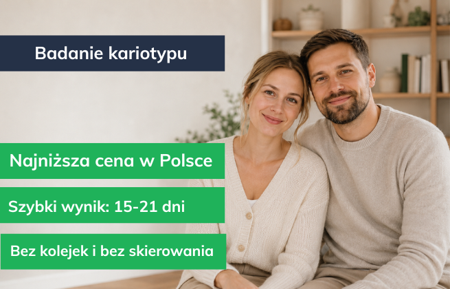 Para po poronieniu umawia badanie kariotypu — najniższa cena w Polsce